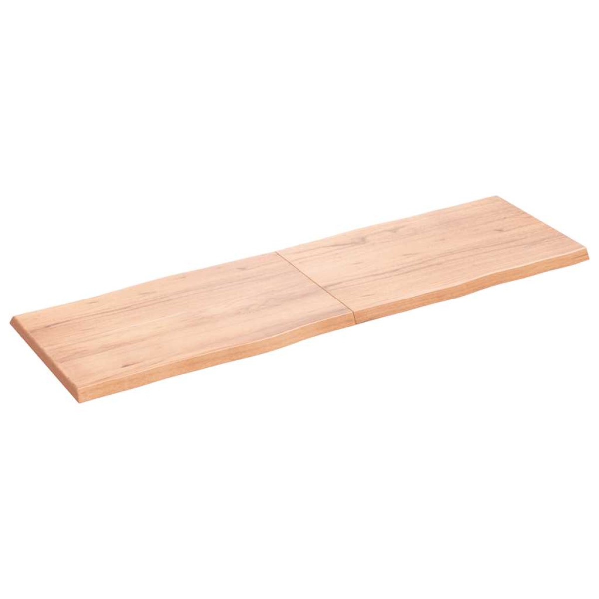 vidaXL Επιφάνεια Τραπεζιού Αν. Καφέ 160x50x4 εκ Επεξ. Μασίφ Ξύλο Δρυός