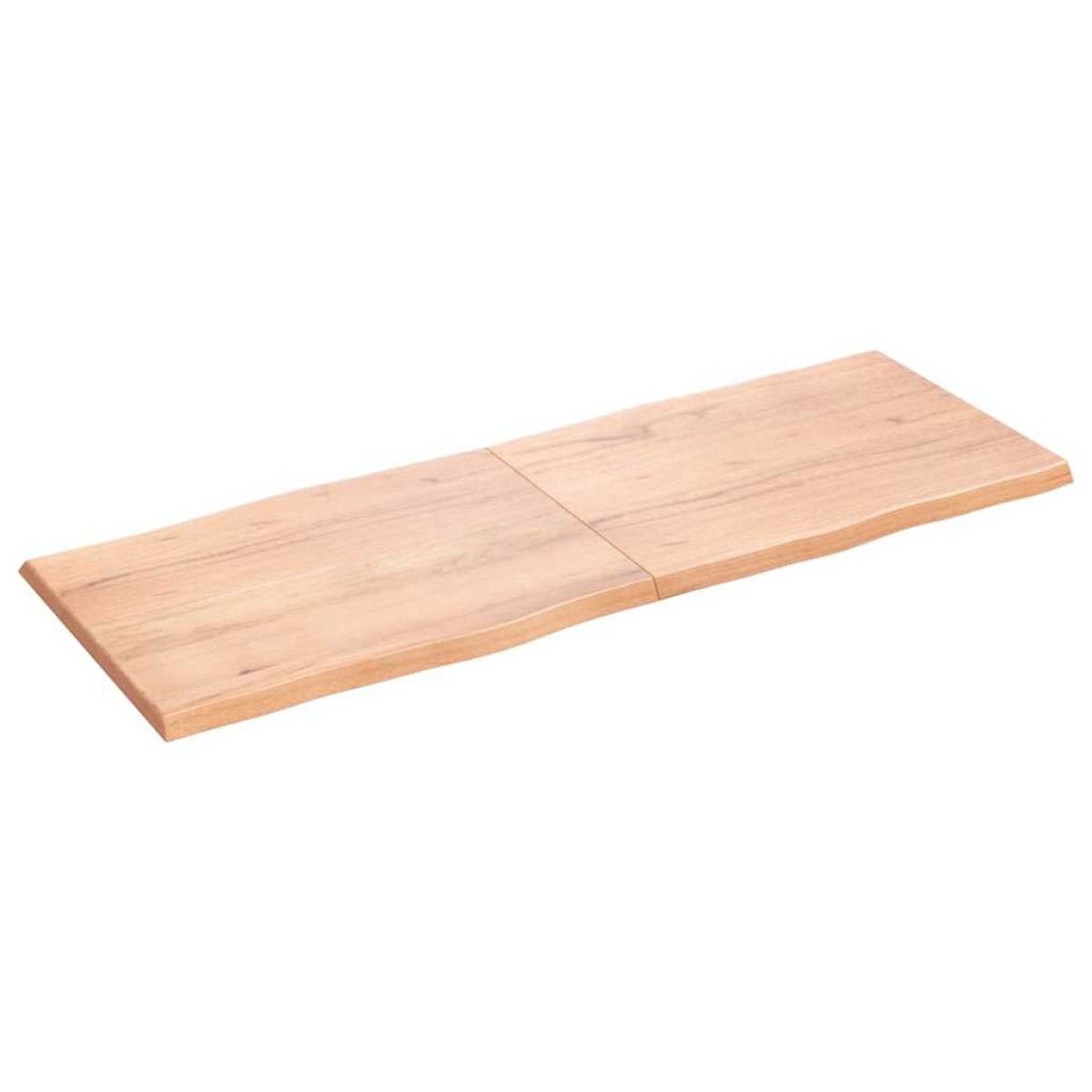 vidaXL Επιφάνεια Τραπεζιού Αν. Καφέ 160x60x4 εκ Επεξ. Μασίφ Ξύλο Δρυός