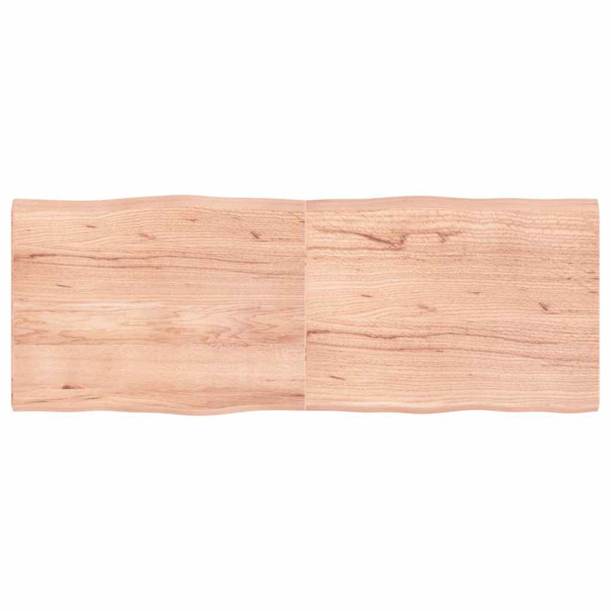 vidaXL Επιφάνεια Τραπεζιού Αν. Καφέ 160x60x4 εκ Επεξ. Μασίφ Ξύλο Δρυός
