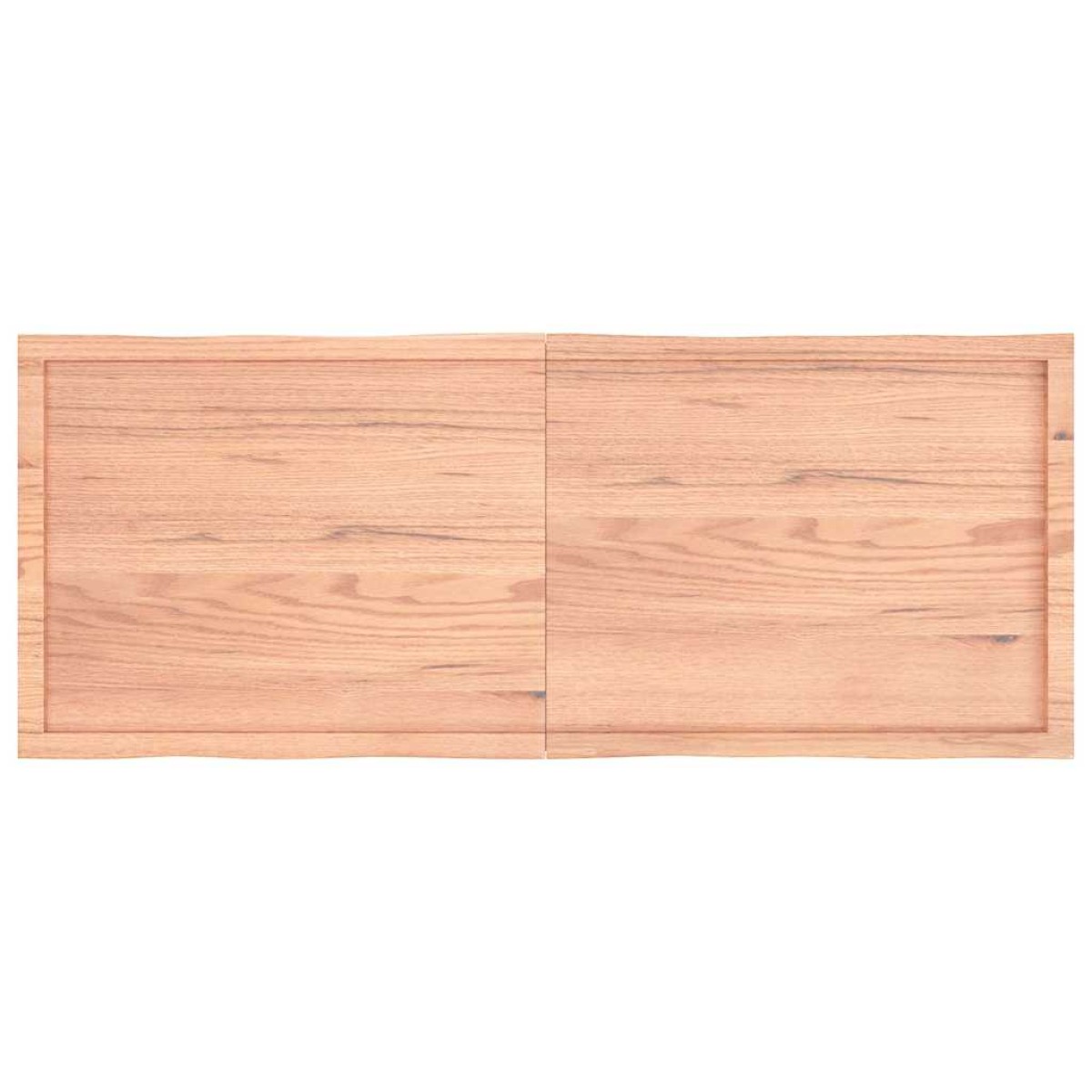 vidaXL Επιφάνεια Τραπεζιού Αν. Καφέ 160x60x4 εκ Επεξ. Μασίφ Ξύλο Δρυός