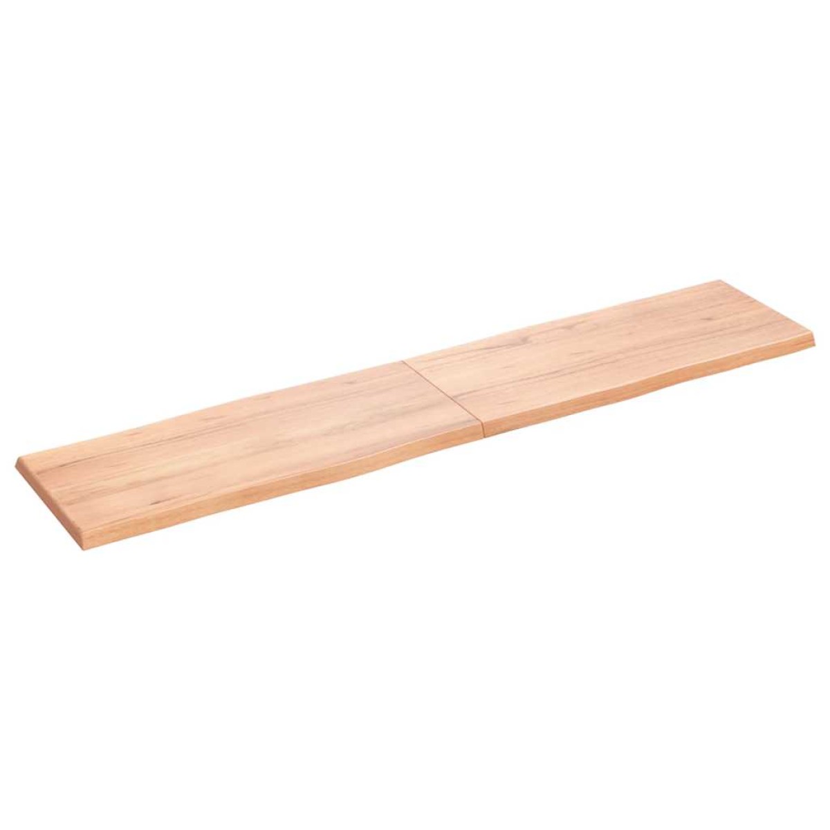 vidaXL Επιφάνεια Τραπεζιού Αν. Καφέ 180x40x4 εκ Επεξ. Μασίφ Ξύλο Δρυός