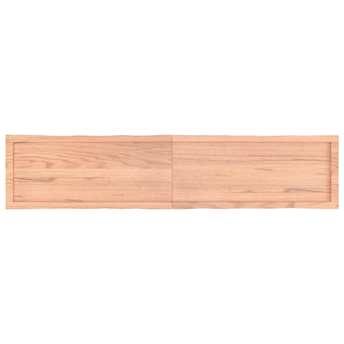 vidaXL Επιφάνεια Τραπεζιού Αν. Καφέ 180x40x4 εκ Επεξ. Μασίφ Ξύλο Δρυός