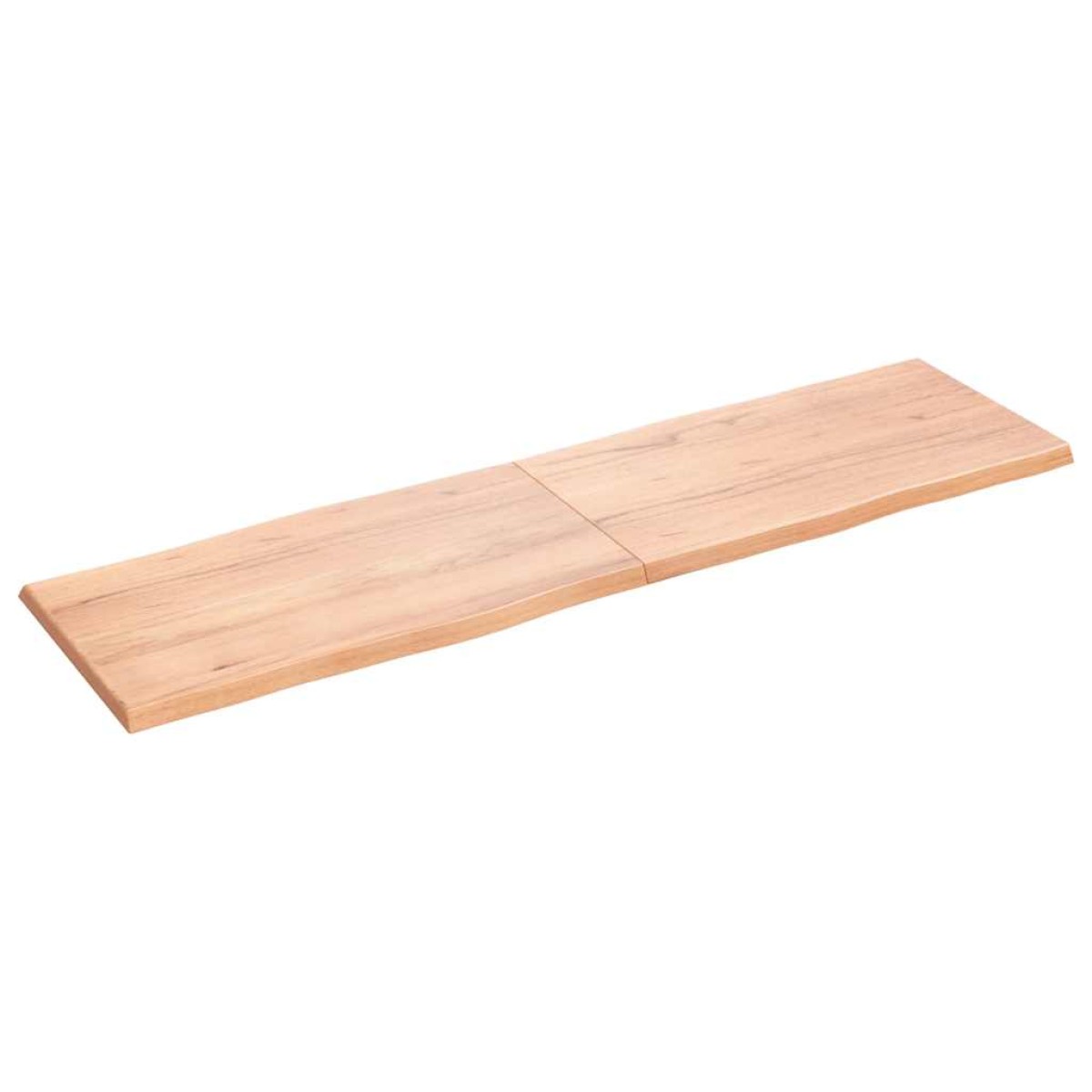 vidaXL Επιφάνεια Τραπεζιού Αν. Καφέ 180x50x4 εκ Επεξ. Μασίφ Ξύλο Δρυός