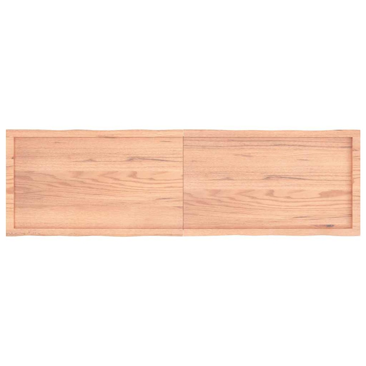 vidaXL Επιφάνεια Τραπεζιού Αν. Καφέ 180x50x4 εκ Επεξ. Μασίφ Ξύλο Δρυός