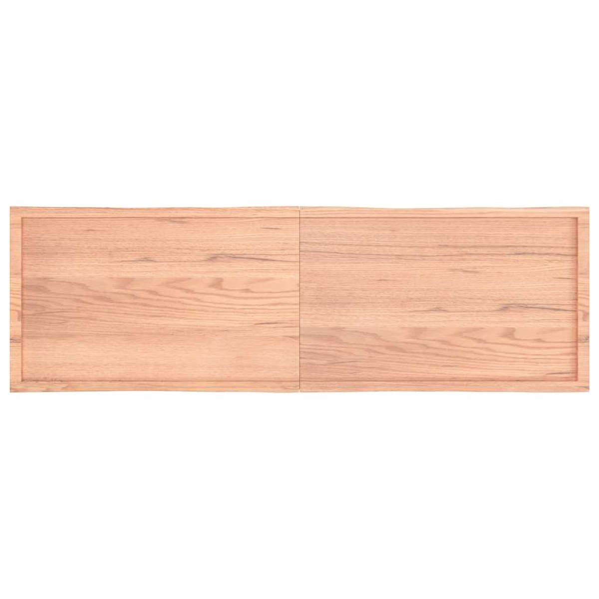 vidaXL Επιφάνεια Τραπεζιού Αν Καφέ 200x60x4εκ Επ. Ξύλο Δρυός Live Edge