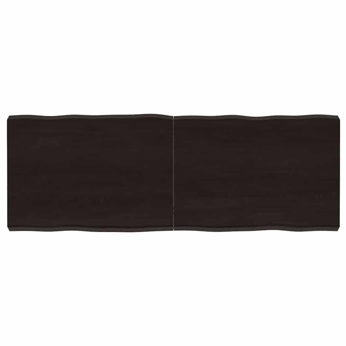 vidaXL Επιφάνεια Τραπεζιού Σκ Γκρι 140x50x6εκ Επ. Ξύλο Δρυός Live Edge