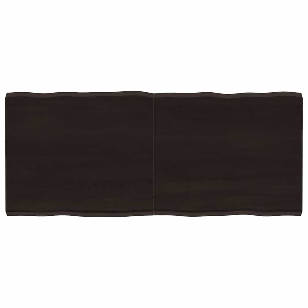 vidaXL Επιφάνεια Τραπεζιού Σκ Γκρι 140x60x4εκ Επ. Ξύλο Δρυός Live Edge