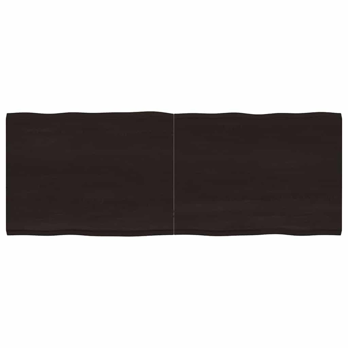 vidaXL Επιφάνεια Τραπεζιού Σκ Γκρι 160x60x4εκ Επ. Ξύλο Δρυός Live Edge