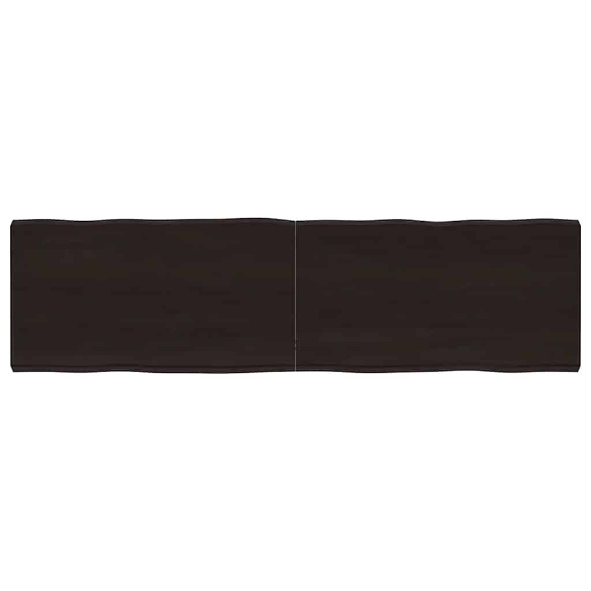 vidaXL Επιφάνεια Τραπεζιού Σκ Γκρι 180x50x6εκ Επ. Ξύλο Δρυός Live Edge