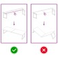 vidaXL Επιφάνεια Τραπεζιού Σκ Γκρι 180x50x6εκ Επ. Ξύλο Δρυός Live Edge