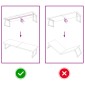 vidaXL Επιφάνεια Τραπεζιού Σκ Γκρι 180x60x4εκ Επ. Ξύλο Δρυός Live Edge
