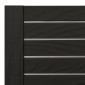 vidaXL Ξαπλώστρα Μαύρη 155 x 58 x 83 εκ. από Πολυπροπυλένιο