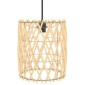 vidaXL Καπέλο Φωτιστικού Ø23x28 εκ. από Wicker