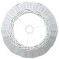vidaXL Καπέλο Φωτιστικού Οροφής Λευκό Ø50x30 εκ. από Wicker