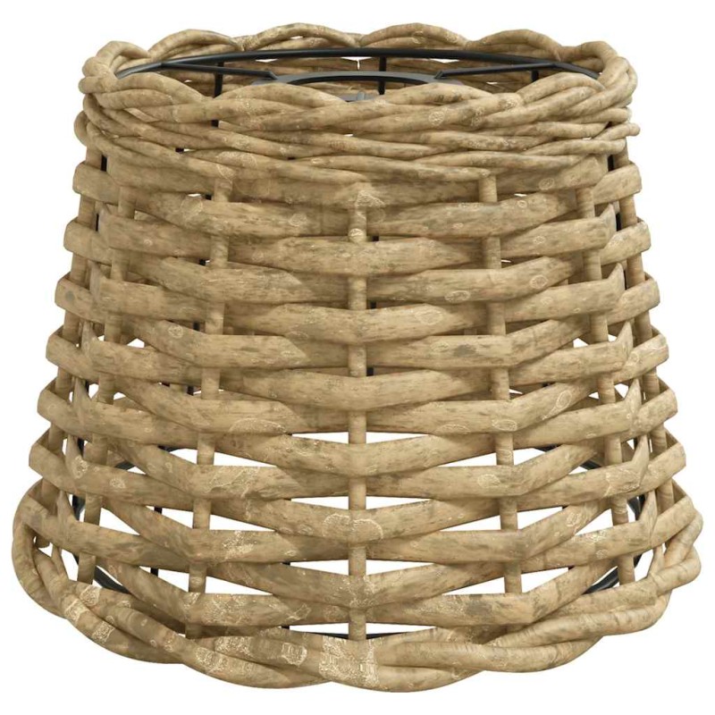 vidaXL Καπέλο Φωτιστικού Οροφής Καφέ Ø20x15 εκ. από Wicker
