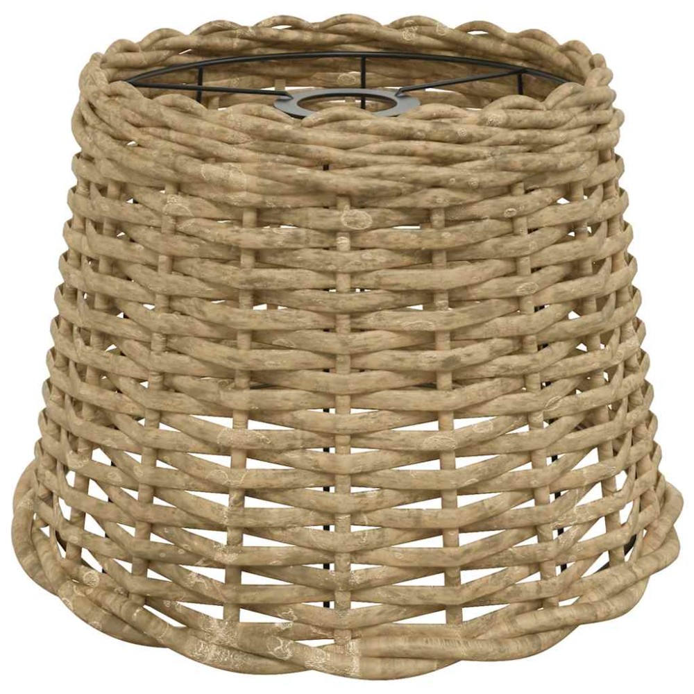 vidaXL Καπέλο Φωτιστικού Οροφής Καφέ Ø30x20 εκ. από Wicker