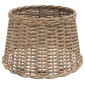 vidaXL Καπέλο Φωτιστικού Οροφής Καφέ Ø45x28 εκ. από Wicker