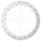 vidaXL Καπέλο Φωτιστικού Λευκό Ø45x28 εκ. από Wicker