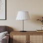 vidaXL Καπέλο Φωτιστικού Λευκό Ø50x30 εκ. από Wicker