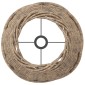 vidaXL Καπέλο Φωτιστικού Καφέ Ø15x12 εκ. από Wicker