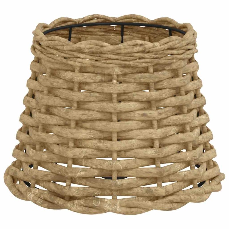 vidaXL Καπέλο Φωτιστικού Καφέ Ø20x15 εκ. από Wicker