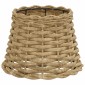 vidaXL Καπέλο Φωτιστικού Καφέ Ø20x15 εκ. από Wicker