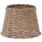 vidaXL Καπέλο Φωτιστικού Καφέ Ø25x17 εκ. από Wicker