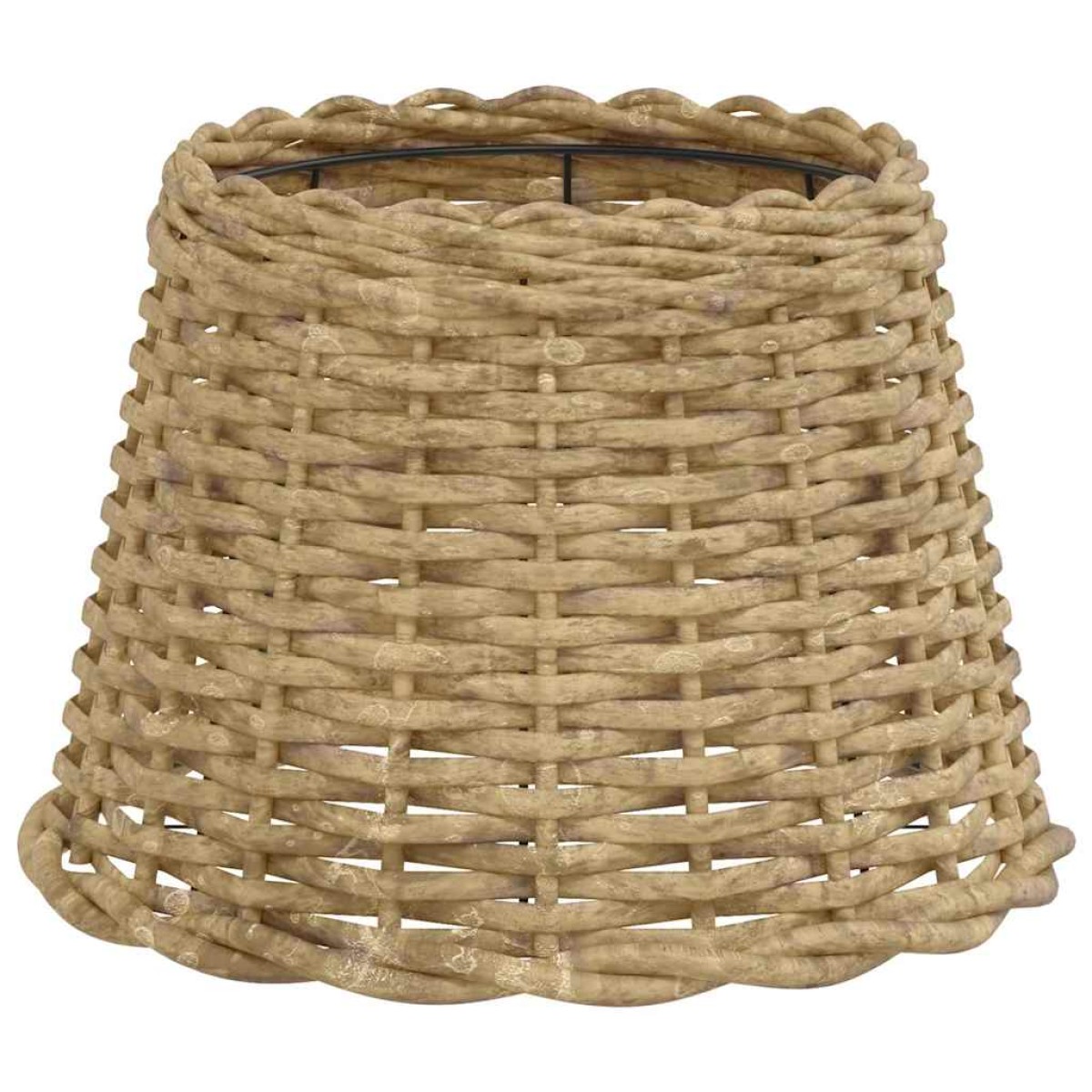 vidaXL Καπέλο Φωτιστικού Καφέ Ø30x20 εκ. από Wicker