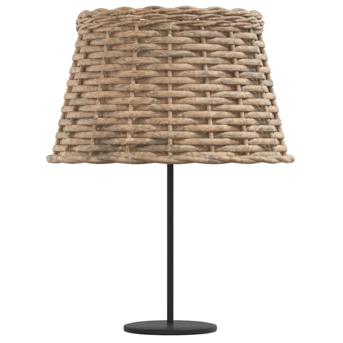 vidaXL Καπέλο Φωτιστικού Καφέ Ø38x23 εκ. από Wicker