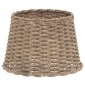 vidaXL Καπέλο Φωτιστικού Καφέ Ø40x26 εκ. από Wicker