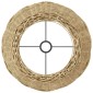 vidaXL Καπέλο Φωτιστικού Καφέ Ø45x28 εκ. από Wicker