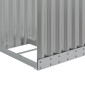 vidaXL Ξυλοθήκη Ανοιχτό Γκρι 40x45x100 εκ. από Γαλβανισμένο Ατσάλι