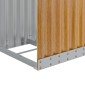 vidaXL Ξυλοθήκη Αν. Καφέ 40x45x170 εκ. από Γαλβανισμένο Ατσάλι