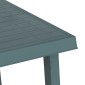 vidaXL Τραπέζι Κάμπινγκ Όψη Ξύλου Πράσινο 79x56x64 εκ. Πολυπροπυλένιο