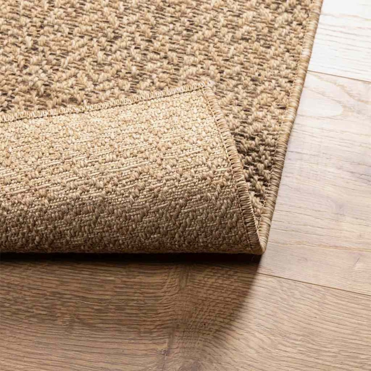 vidaXL Χαλί 120x170 εκ. με Όψη Γιούτας για Εσωτερικ./ Εξωτερικ. Χώρους