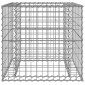 vidaXL Συρματοκιβώτιο Ασημί 70 x 70 x 65 εκ. από Γαλβανισμένο Χάλυβα