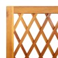vidaXL Γλάστρα με Καφασωτό / Ράφι 55x29,5x152 εκ. Μασίφ Ξύλο Ακακίας