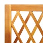 vidaXL Γλάστρα με Καφασωτό 55x29,5x132 εκ. Μασίφ Ξύλο Ακακίας