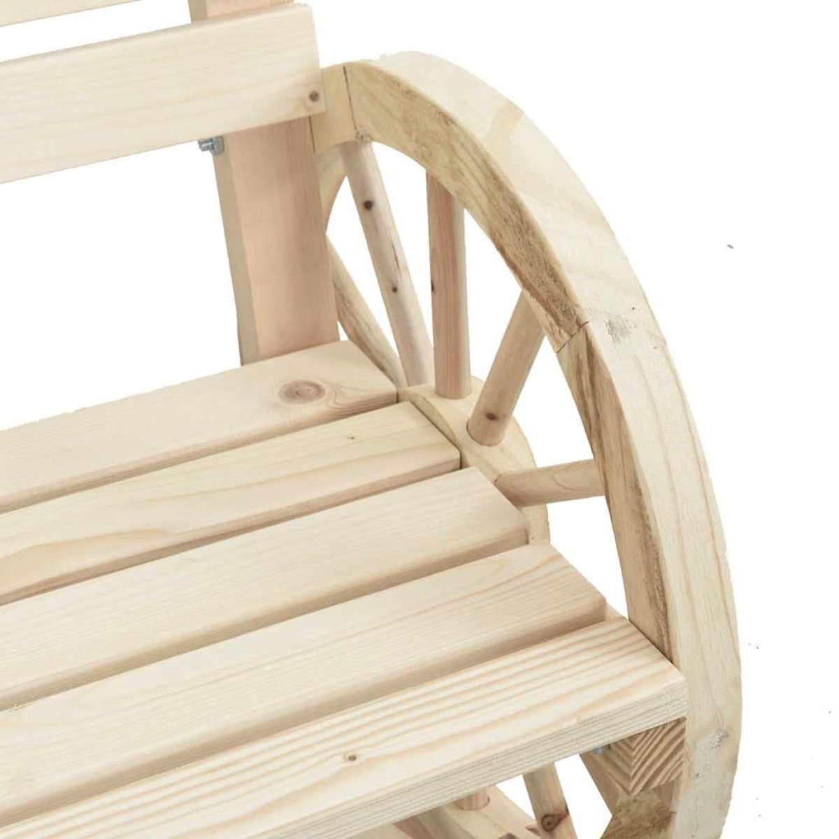 vidaXL Καρέκλα Κήπου 58 x 58 x 78,5 εκ. από Μασίφ Ξύλο Ελάτης