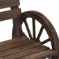 vidaXL Καρέκλα Κήπου 58 x 58 x 78,5 εκ. από Μασίφ Ξύλο Ελάτης