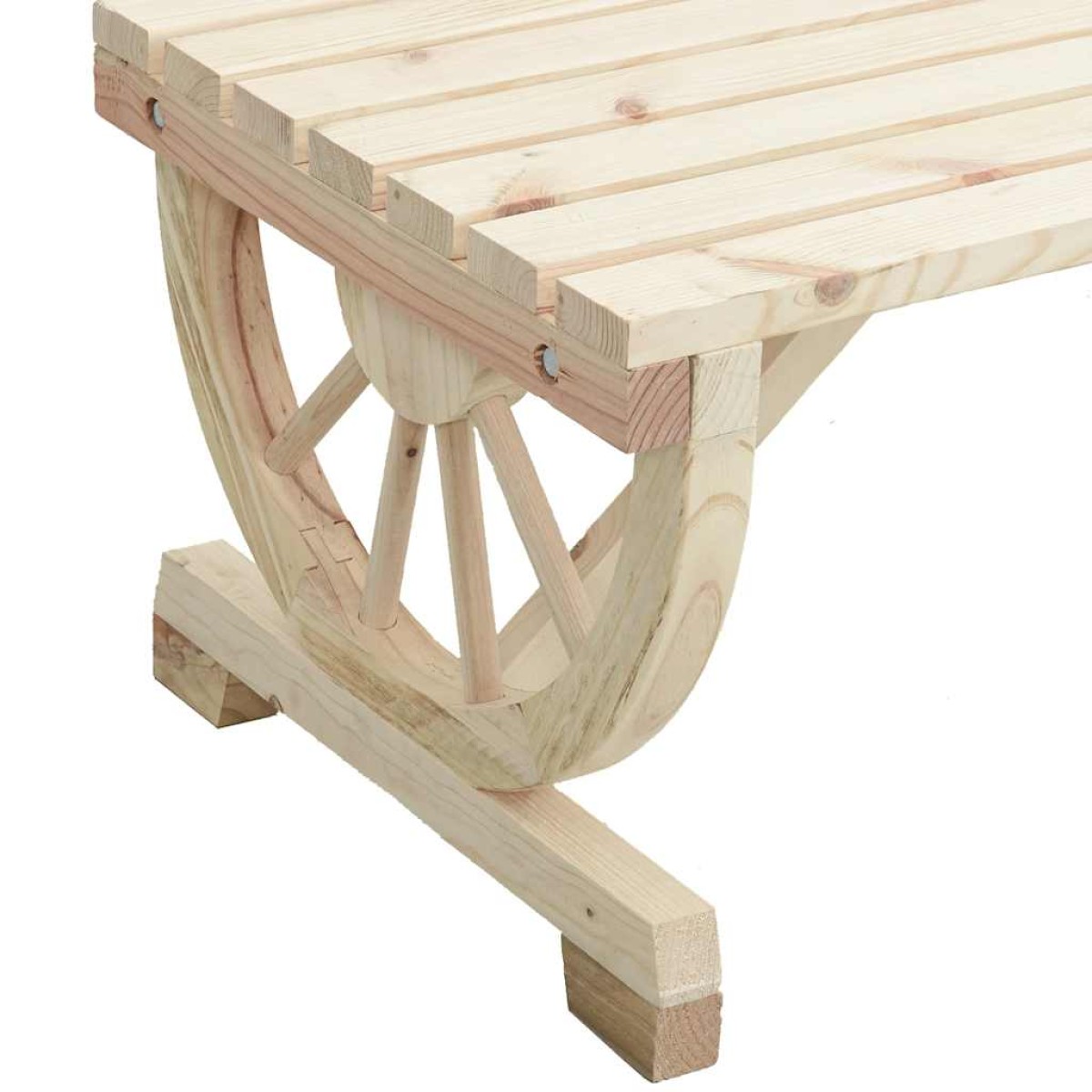 vidaXL Καρέκλα Κήπου Adirondack Διθέσια από Μασίφ Ξύλο Ελάτης