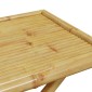 vidaXL Τραπέζι Κήπου Πτυσσόμενο 110x55x75 εκ. από Μπαμπού