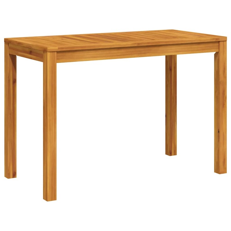 vidaXL Τραπεζαρία Κήπου 110x55x75 εκ. Μασίφ Ξύλο Ακακίας