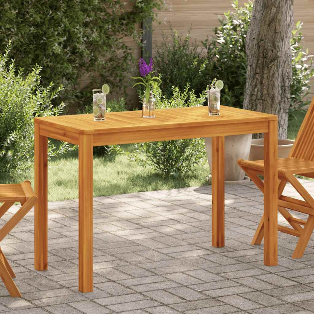 vidaXL Τραπεζαρία Κήπου 110x55x75 εκ. Μασίφ Ξύλο Ακακίας
