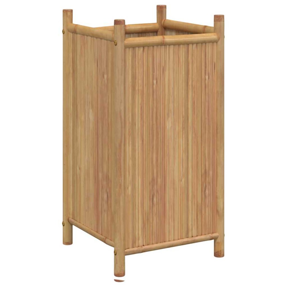 vidaXL Ζαρντινιέρα 40x40x80 εκ. από Μπαμπού