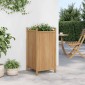 vidaXL Ζαρντινιέρα 40x40x80 εκ. από Μπαμπού