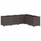 vidaXL Ζαρντινιέρα Κήπου Καφέ 160x120x53 εκ. Πολυπροπυλένιο