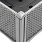 vidaXL Ζαρντινιέρα Κήπου με Πόδια Αν. Γκρι 160x120x42 εκ. Πολυπροπ.
