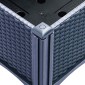 vidaXL Ζαρντινιέρα Κήπου με Καφασωτό Μπλε Γκρι 160x120x142 εκ. από PP