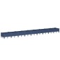 vidaXL Ζαρντινιέρα με Πασσάλους Μπλε Γκρι 362,5x42,5x28,5εκ. Πολυπροπυλένιο